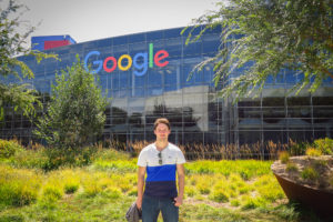 Google, budova, Silicon Valley