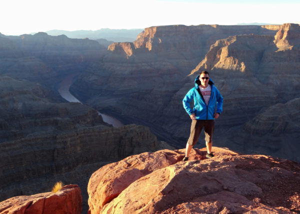 člen týmu profiq v Grand Canyonu, USA