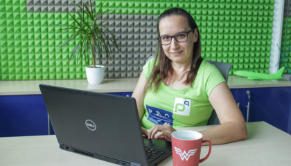 Hanka Klingová, Software Engineer v zasedačce profiq